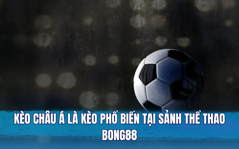 Kèo châu Á là kèo phổ biến tại sảnh thể thao Bong88